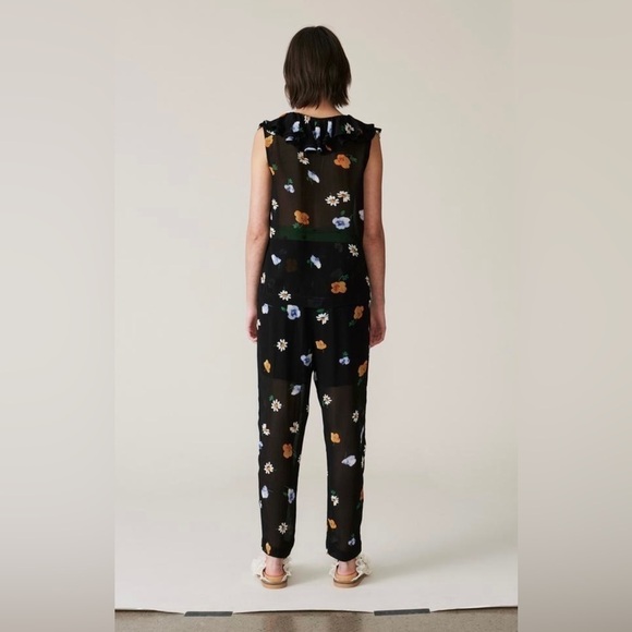 GANNI - Dainty Georgette Pants - Picture 2 of 12